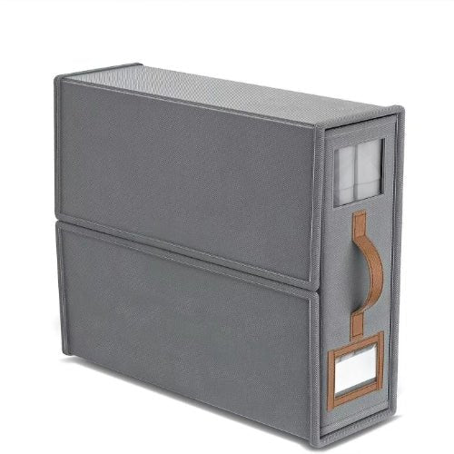 boite-de-rangement-tissu-pliable-gris