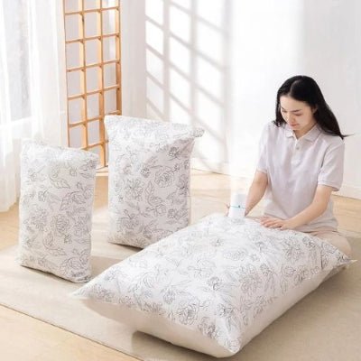 Housse de rangement sous vide | Lot de 5 (60×80 cm)