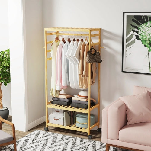 portant-en-bois-pour-vetements-ideal-rangement-chambre