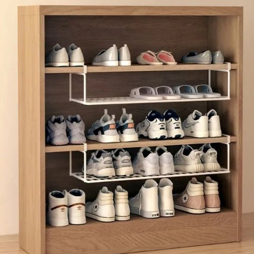 Rangement-chaussures-a-suspendre-etagere-grille-blanc