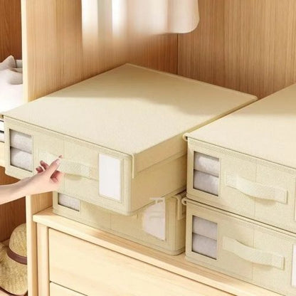 boite-de-rangement-tissu-pliable