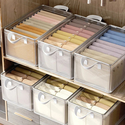 boite de rangement transparente