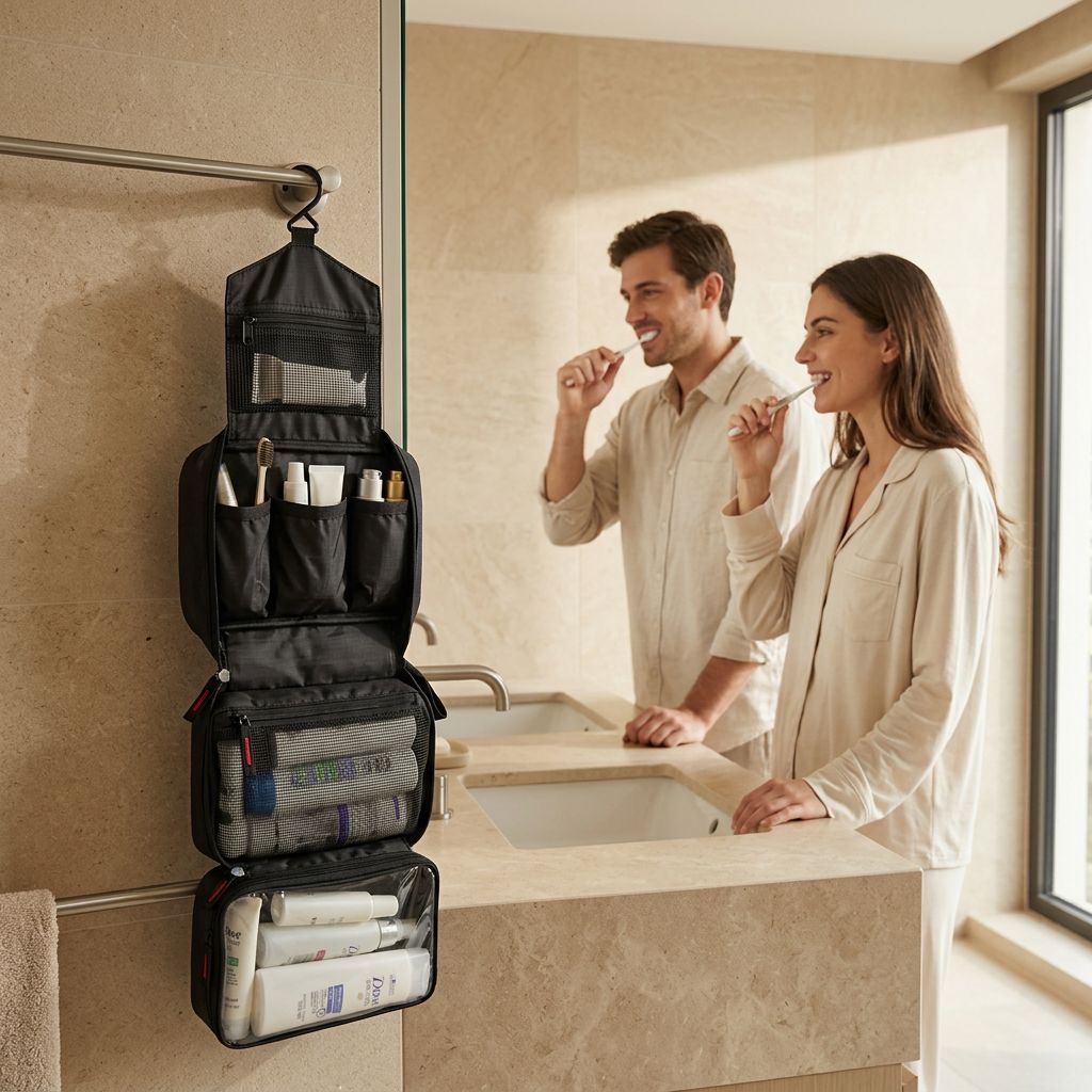Trousse de Toilette Homme à Suspendre