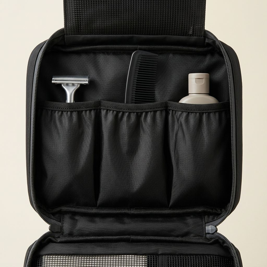 Trousse de Toilette Homme à Suspendre