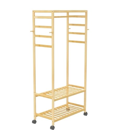 portant-en-bois-pour-vetements-decoratif-raffine