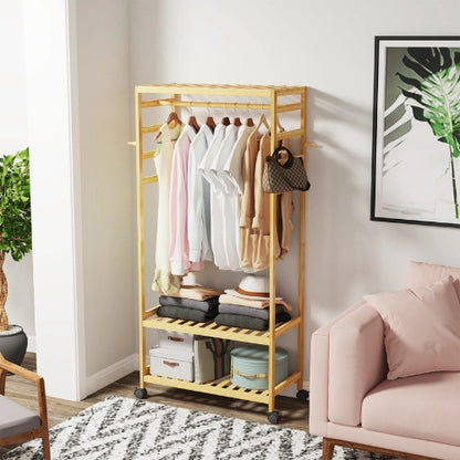 portant-en-bois-pour-vetements-ideal-rangement-chambre