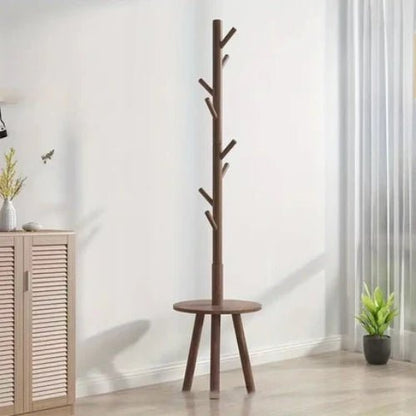 Porte-manteau en bois massif de palissandre avec 7 crochets