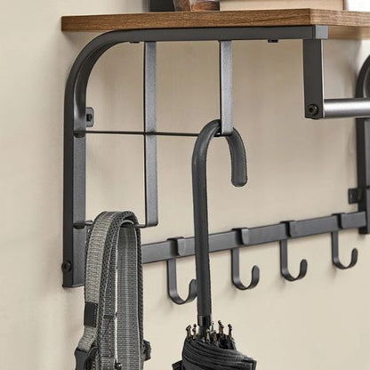 porte-manteau-mural-bois-avec-support-pour-parapluie