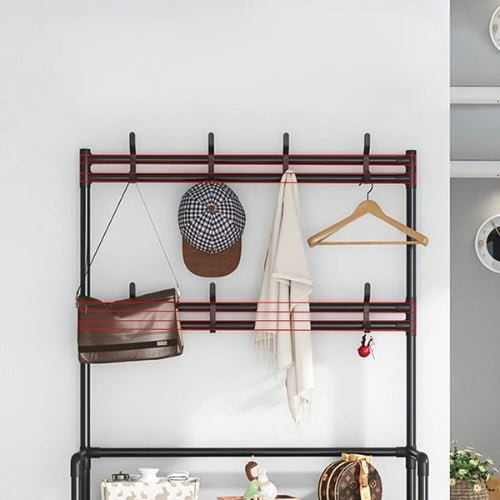 rangement-chaussure-avec-niveaux-et-crochets-de-suspension