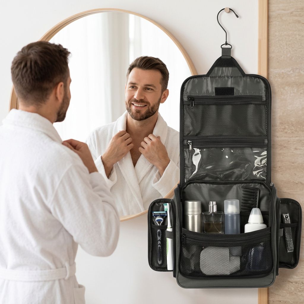 trousse-d-pli-e-suspendue-dans-une-salle-de-bain-lumineuse-avec-un-homme-en-peignoir-devant-le-miroir